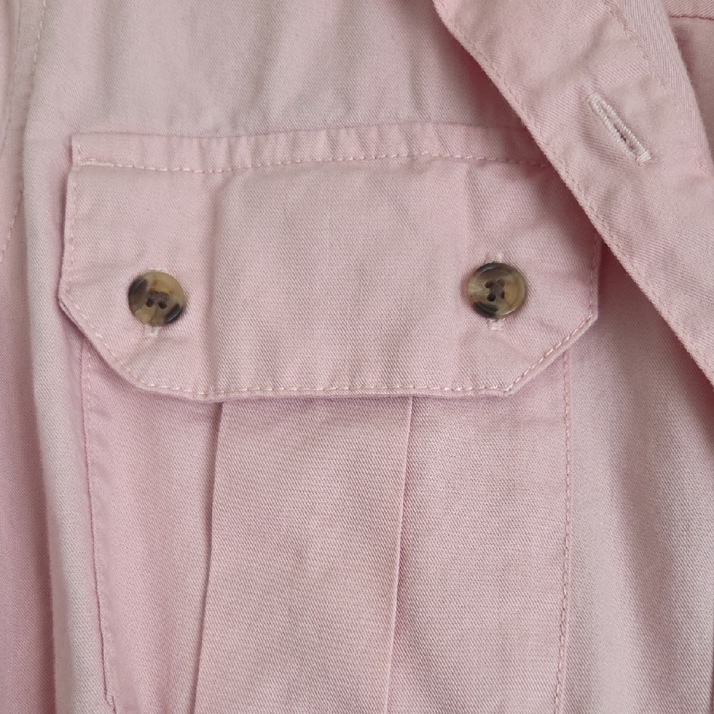 Time And Tru Structured Utility Shirt Dress - Picture 3 of 9